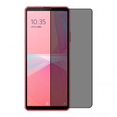 Sony Xperia 10 III Lite Screen Protector Hydrogel Privacy (Silicone) One Unit Screen Mobile