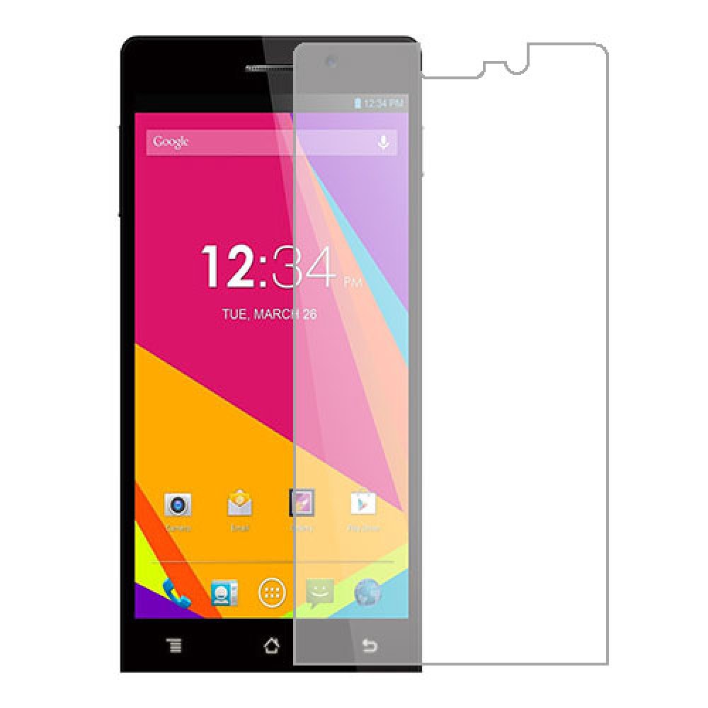 BLU Life 8 Screen Protector Hydrogel Transparent (Silicone) One Unit Screen Mobile
