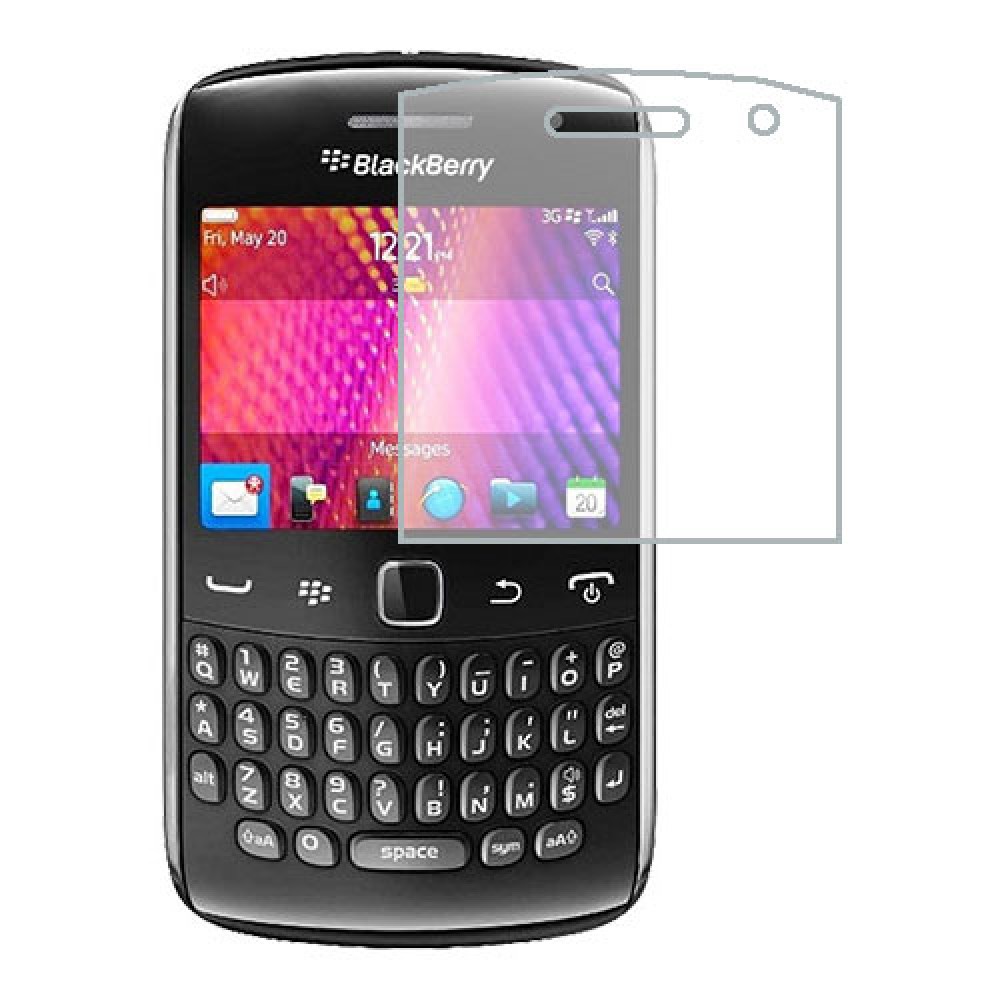 BlackBerry Curve 9370 Screen Protector Hydrogel Transparent (Silicone) One Unit Screen Mobile