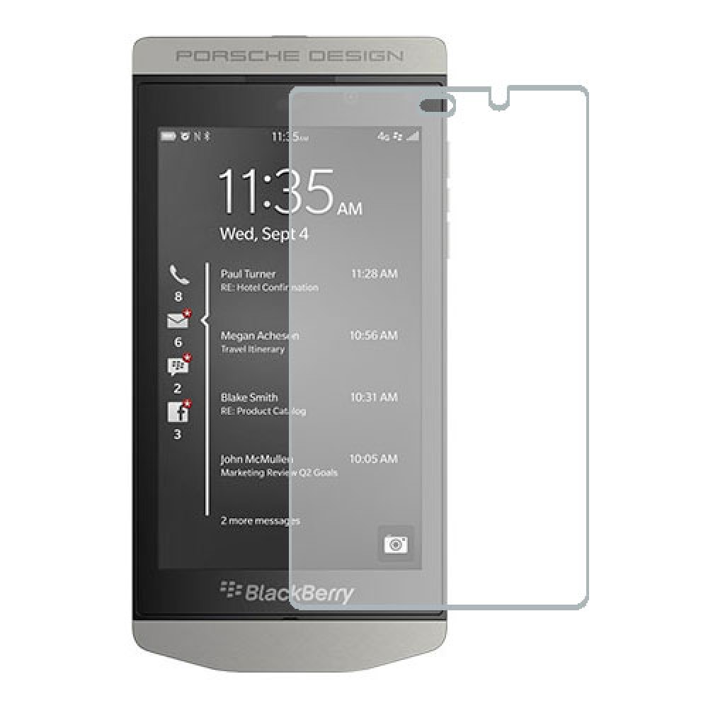 BlackBerry Porsche Design P9982 Screen Protector Hydrogel Transparent (Silicone) One Unit Screen Mobile