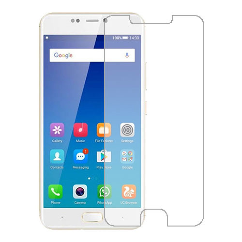 Gionee A1 Screen Protector Hydrogel Transparent (Silicone) One Unit Screen Mobile