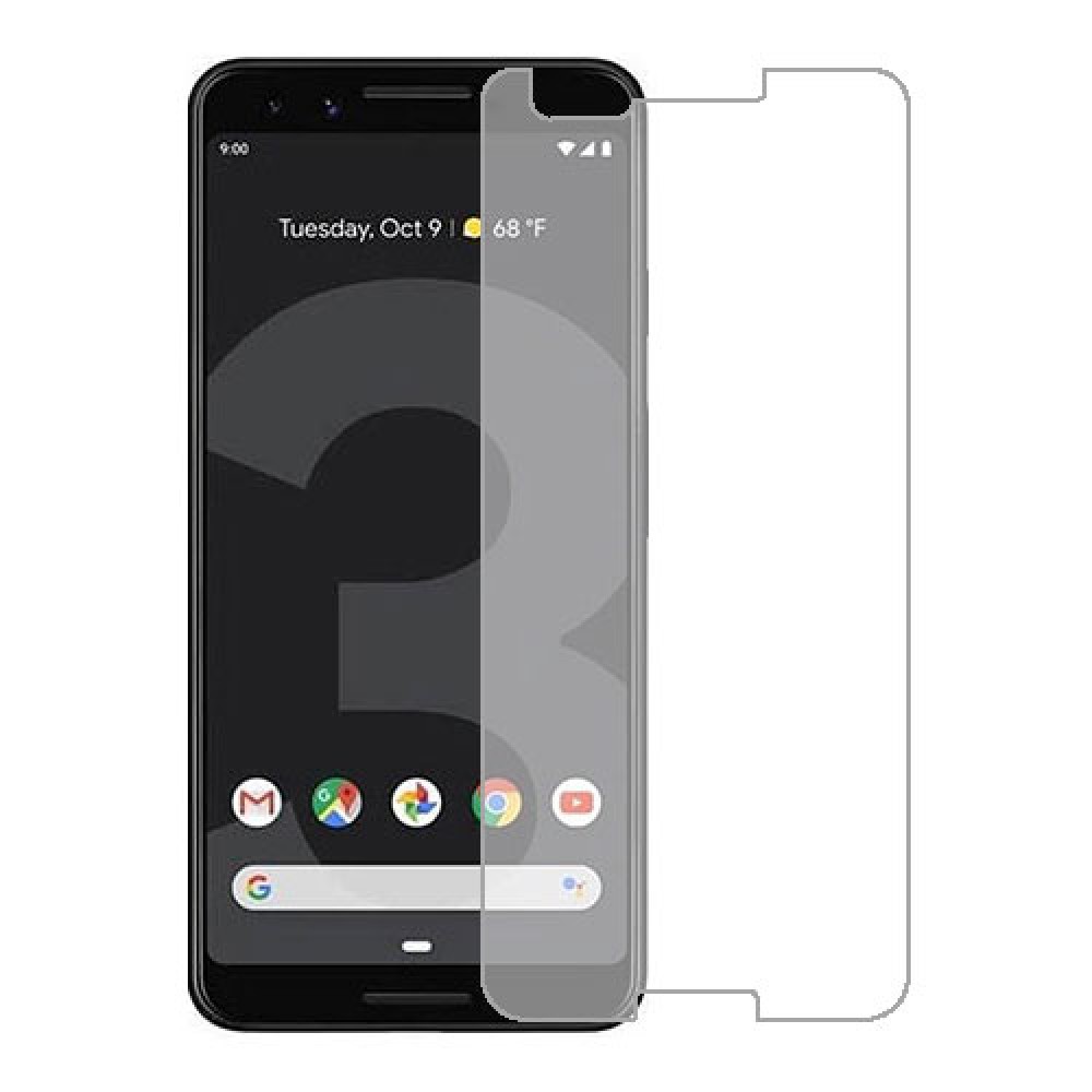 Google Pixel 3 Screen Protector Hydrogel Transparent (Silicone) One Unit Screen Mobile