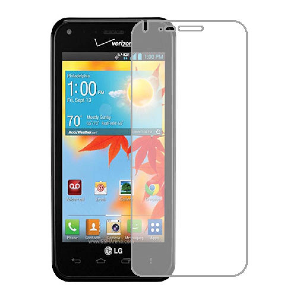 LG Enact VS890 Screen Protector Hydrogel Transparent (Silicone) One Unit Screen Mobile