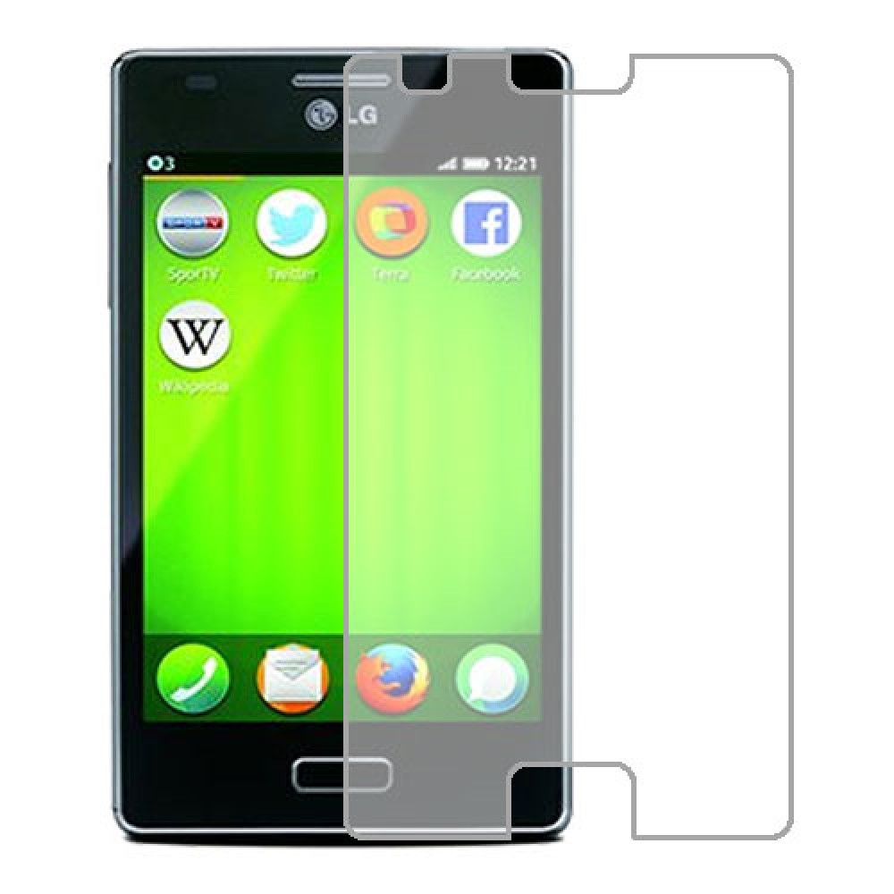 LG Fireweb Screen Protector Hydrogel Transparent (Silicone) One Unit Screen Mobile