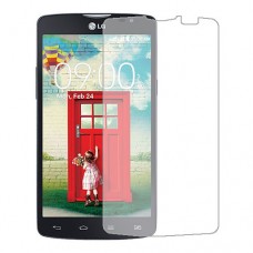 LG L80 Dual Screen Protector Hydrogel Transparent (Silicone) One Unit Screen Mobile