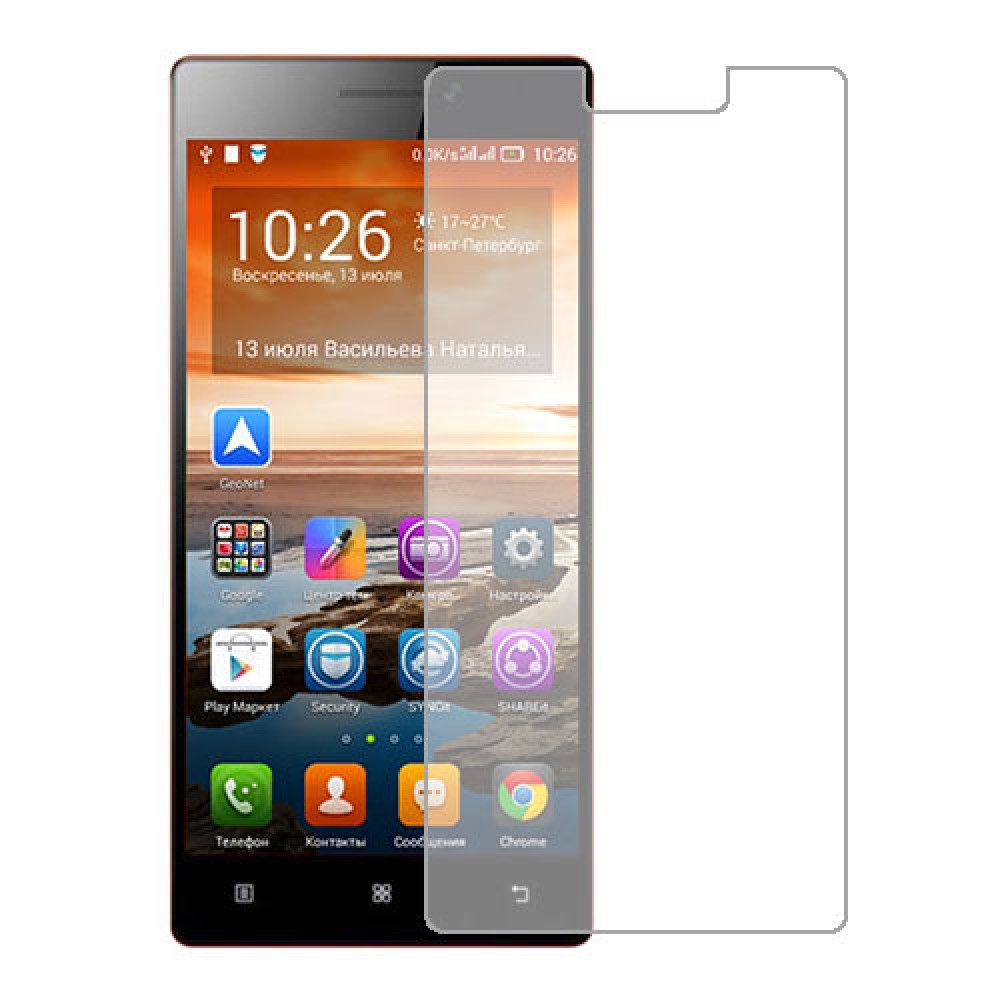 Lenovo Vibe X2 Protecteur d'écran Hydrogel Transparent (Silicone) 1 unité Screen Mobile