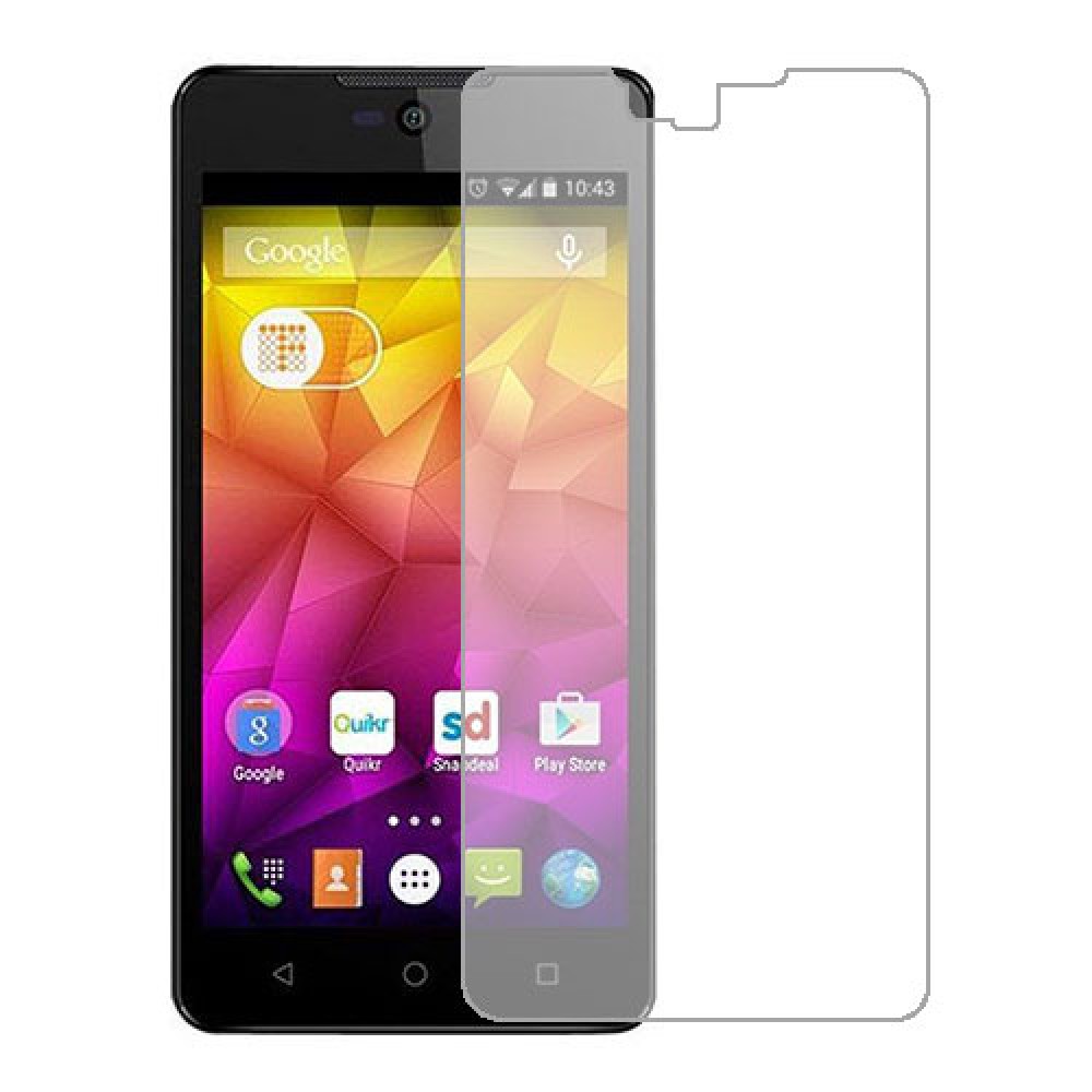 Micromax Canvas Selfie 2 Q340 Protecteur d'écran Hydrogel Transparent (Silicone) 1 unité Screen Mobile
