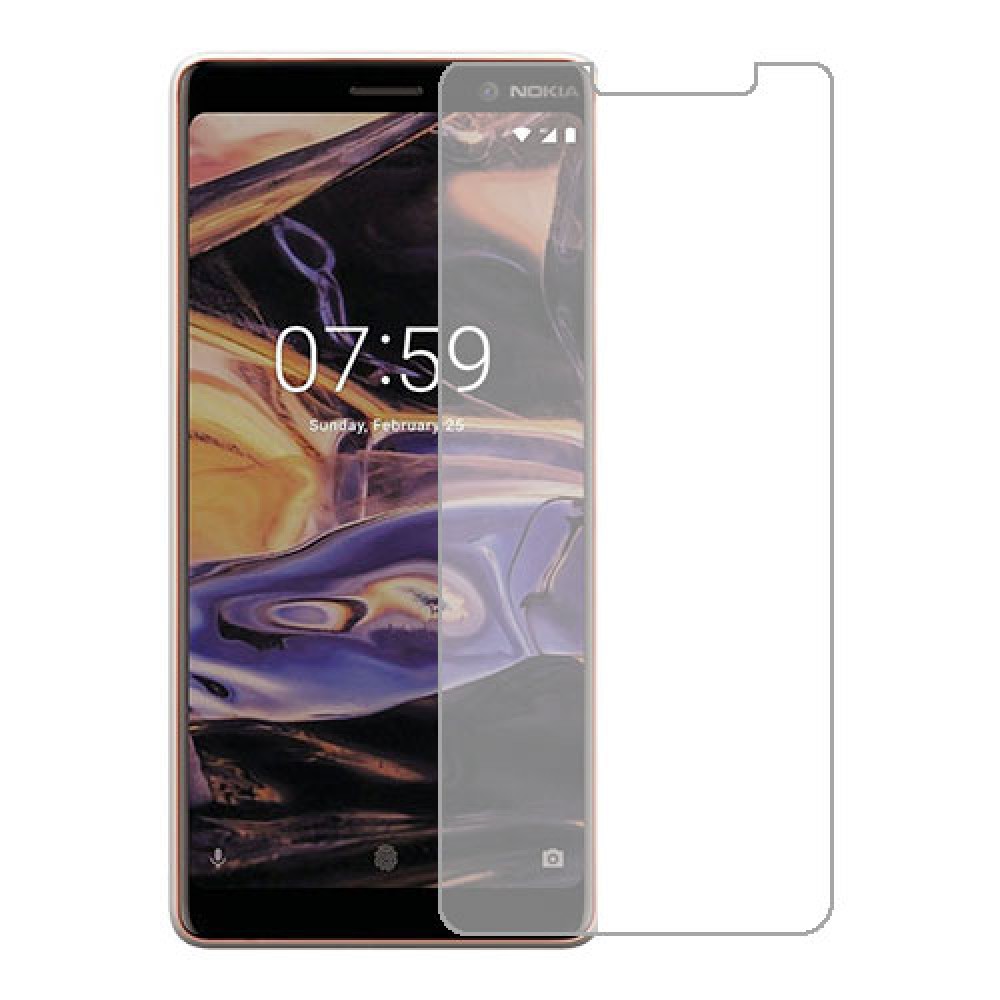 Nokia 7 plus Protecteur d'écran Hydrogel Transparent (Silicone) 1 unité Screen Mobile