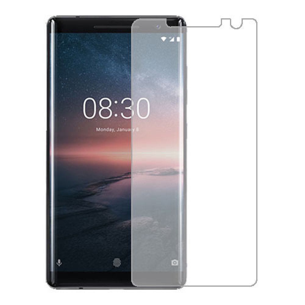 Nokia 8 Sirocco Protecteur d'écran Hydrogel Transparent (Silicone) 1 unité Screen Mobile