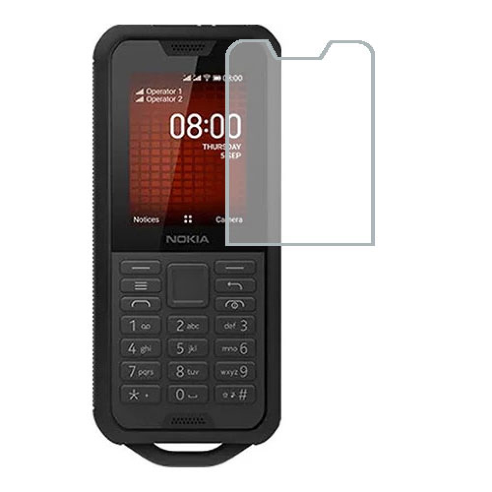 Nokia 800 Tough Protecteur d'écran Hydrogel Transparent (Silicone) 1 unité Screen Mobile
