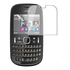 Nokia Asha 200 Protector de pantalla Hidrogel Transparente (Silicona) 1 unidad Screen Mobile