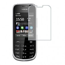 Nokia Asha 203 Protector de pantalla Hidrogel Transparente (Silicona) 1 unidad Screen Mobile