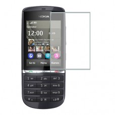 Nokia Asha 300 Protector de pantalla Hidrogel Transparente (Silicona) 1 unidad Screen Mobile