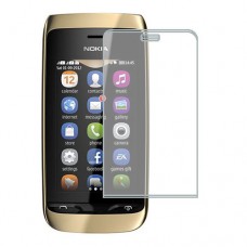 Nokia Asha 308 Protector de pantalla Hidrogel Transparente (Silicona) 1 unidad Screen Mobile