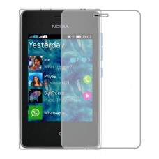 Nokia Asha 502 Dual SIM Protector de pantalla Hidrogel Transparente (Silicona) 1 unidad Screen Mobile