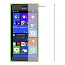Nokia Lumia 730 Dual SIM Protector de pantalla Hidrogel Transparente (Silicona) 1 unidad Screen Mobile
