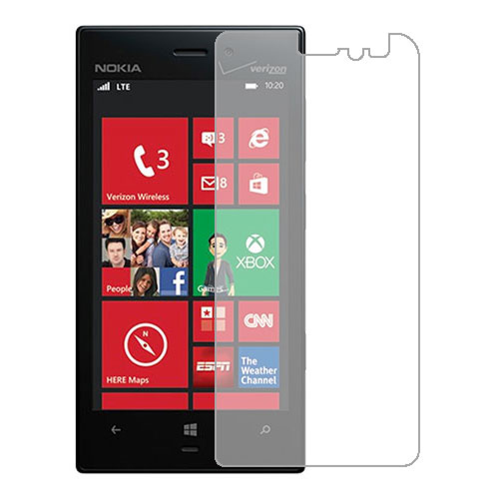 Nokia Lumia 928 Protecteur d'écran Hydrogel Transparent (Silicone) 1 unité Screen Mobile