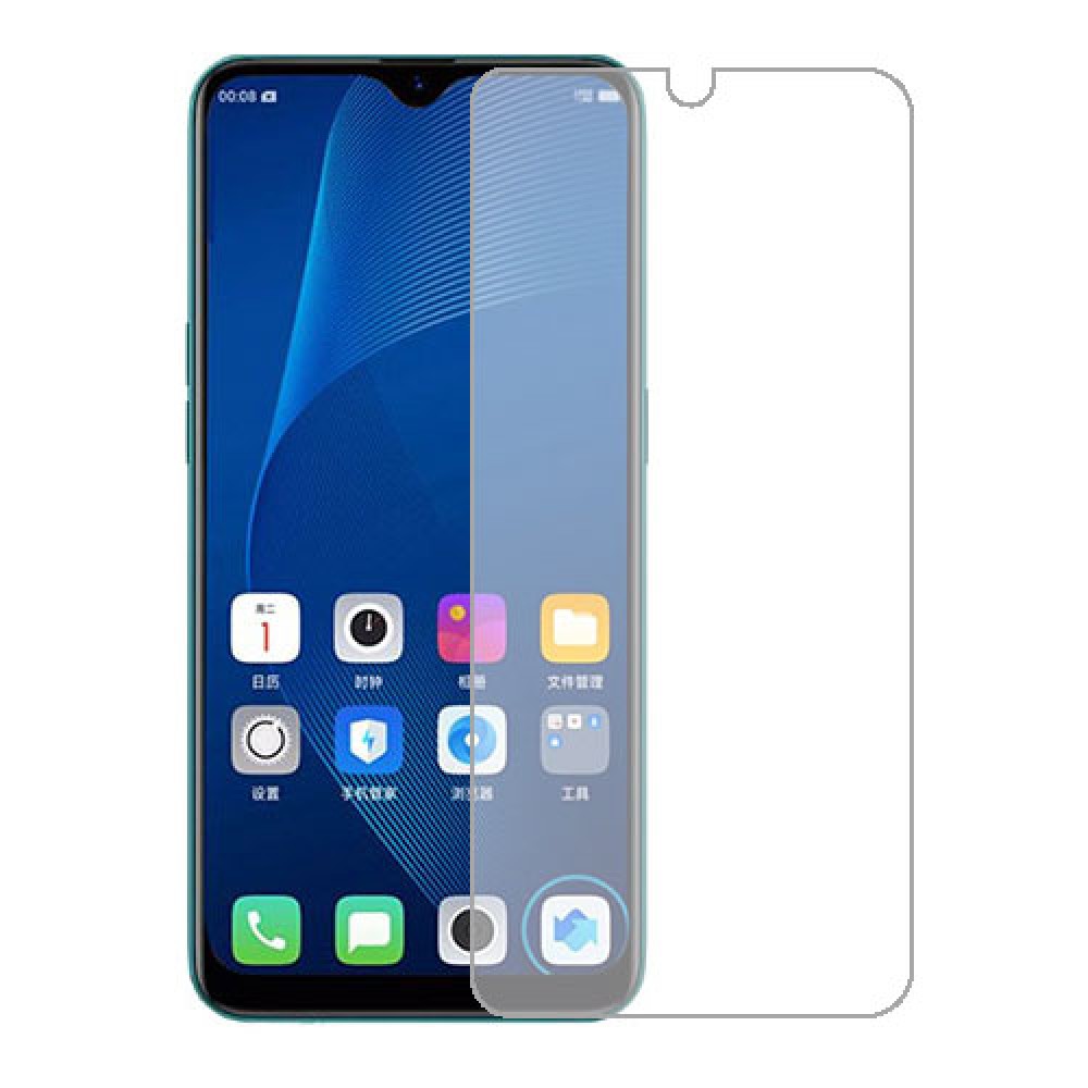 Oppo A7n Protecteur d'écran Hydrogel Transparent (Silicone) 1 unité Screen Mobile