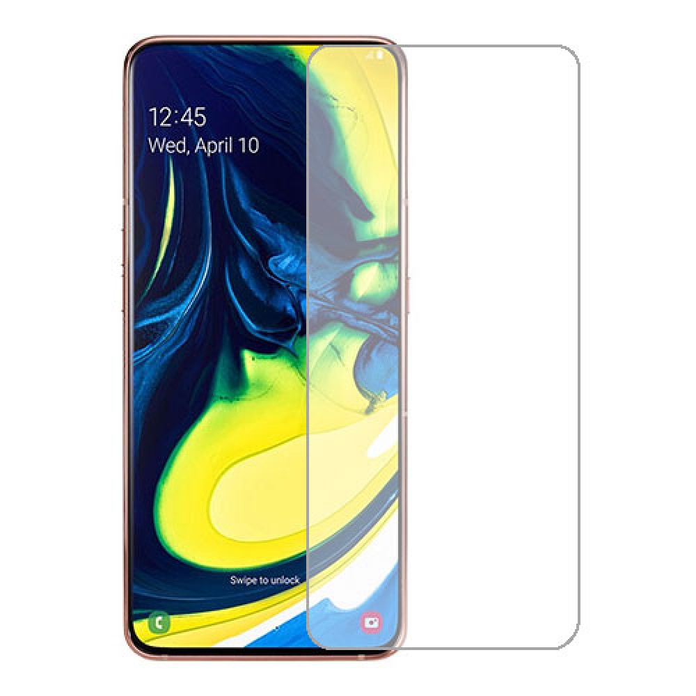 Samsung Galaxy A80 スクリーンプロテクターヒドロゲル透明（シリコーン） 1ユニット Screen Mobile