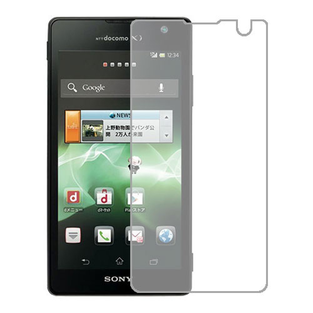 Sony Xperia GX SO-04D Protecteur d'écran Hydrogel Transparent (Silicone) 1 unité Screen Mobile