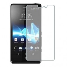 Sony Xperia T LTE Screen Protector Hydrogel Transparent (Silicone) One Unit Screen Mobile
