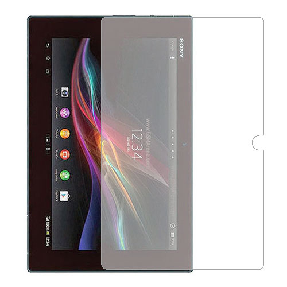 Sony Xperia Tablet Z LTE Ochraniacz ekranu Hydrożel Przezroczysty (Silikon) 1 jednostka Screen Mobile