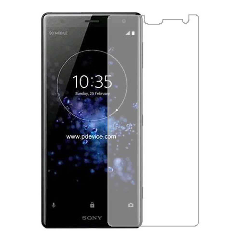 Sony Xperia XZ2 Protecteur d'écran Hydrogel Transparent (Silicone) 1 unité Screen Mobile