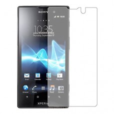 Sony Xperia ion LTE Screen Protector Hydrogel Transparent (Silicone) One Unit Screen Mobile