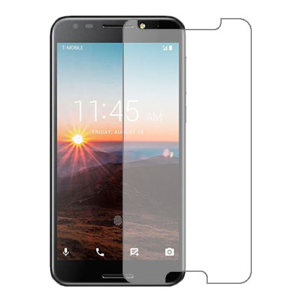 T-Mobile Revvl Screen Protector Hydrogel Transparent (Silicone) One Unit Screen Mobile