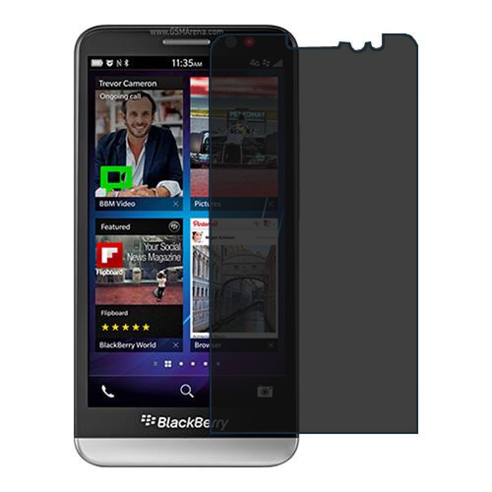 BlackBerry Z30 Screen Protector Hydrogel Privacy (Silicone) One Unit Screen Mobile