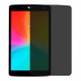 LG G Pad 8.0 LTE Screen Protector Hydrogel Privacy (Silicone) One Unit Screen Mobile
