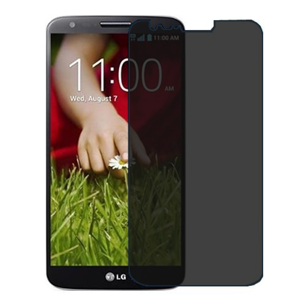 LG G2 mini LTE Screen Protector Hydrogel Privacy (Silicone) One Unit Screen Mobile