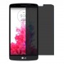 LG G3 Stylus Protector de pantalla Hydrogel Privacy (Silicona) One Unit Screen Mobile