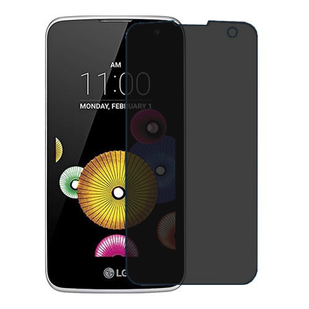 LG K4 Screen Protector Hydrogel Privacy (Silicone) One Unit Screen Mobile