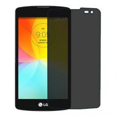 LG L Fino Screen Protector Hydrogel Privacy (Silicone) One Unit Screen Mobile