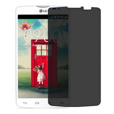 LG L80 Screen Protector Hydrogel Privacy (Silicone) One Unit Screen Mobile