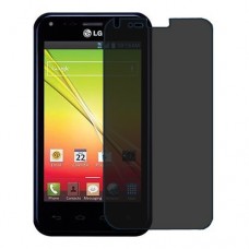 LG Optimus F3Q Screen Protector Hydrogel Privacy (Silicone) One Unit Screen Mobile