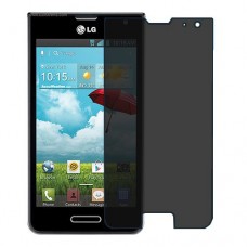 LG Optimus F3 Screen Protector Hydrogel Privacy (Silicone) One Unit Screen Mobile