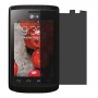 LG Optimus L1 II E410 Screen Protector Hydrogel Privacy (Silicone) One Unit Screen Mobile
