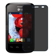 LG Optimus L1 II Tri E475 Screen Protector Hydrogel Privacy (Silicone) One Unit Screen Mobile