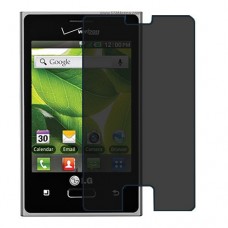 LG Optimus Zone VS410 Screen Protector Hydrogel Privacy (Silicone) One Unit Screen Mobile