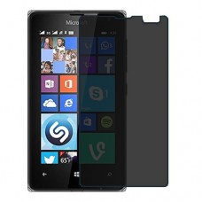 Microsoft Lumia 435 Dual SIM Screen Protector Hydrogel Privacy (Silicone) One Unit Screen Mobile