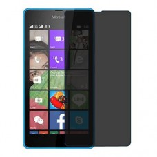 Microsoft Lumia 540 Dual SIM Screen Protector Hydrogel Privacy (Silicone) One Unit Screen Mobile