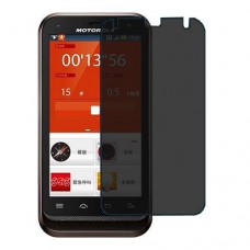 Motorola DEFY XT XT556 Protector de pantalla Hydrogel Privacy (Silicona) One Unit Screen Mobile