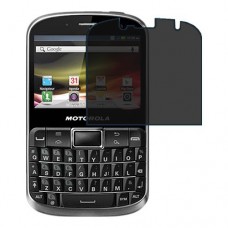 Motorola Defy Pro XT560 Protector de pantalla Hydrogel Privacy (Silicona) One Unit Screen Mobile