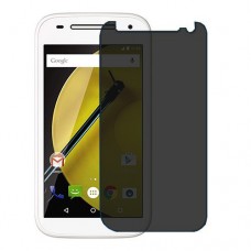 Motorola Moto E Dual SIM Screen Protector Hydrogel Privacy (Silicone) One Unit Screen Mobile