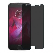 Motorola Moto Z2 Force Screen Protector Hydrogel Privacy (Silicone) One Unit Screen Mobile