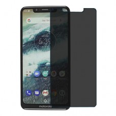 Motorola One (P30 Play) Screen Protector Hydrogel Privacy (Silicone) One Unit Screen Mobile