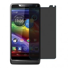 Motorola RAZR M XT905 Screen Protector Hydrogel Privacy (Silicone) One Unit Screen Mobile