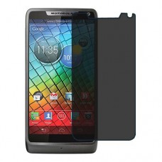 Motorola RAZR i XT890 Protector de pantalla Hydrogel Privacy (Silicona) One Unit Screen Mobile
